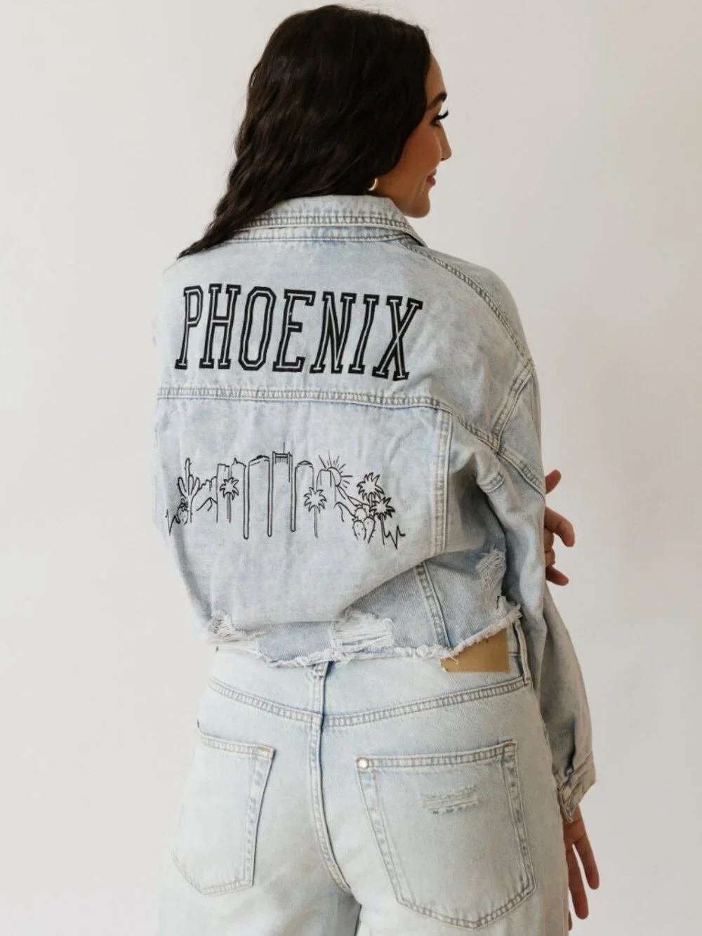 Phoenix Skyline Denim Jacket - Picture 4 of 5